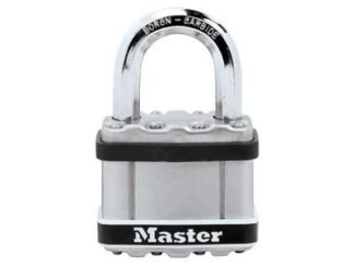 Master Lock Excell™ Laminated Stainless Steel 51mm Padlock (3520190944658) MLKM5ESTSCC