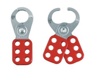 Master Lock Lockout Standard Hasp 25mm Steel Red (0071649442407) MLKS420