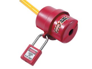 Master Lock Lockout Electrical Plug Cover Small for 120V - 240V (0071649216794) MLKS487