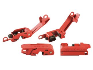 Master Lock Griptight Circuit Breaker Lockout Set (491B + 493B) (0071649229732) MLKS506