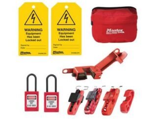 Master Lock Electrical Lockout Kit, 7 Piece (3520190945204) MLKSELECKIT2
