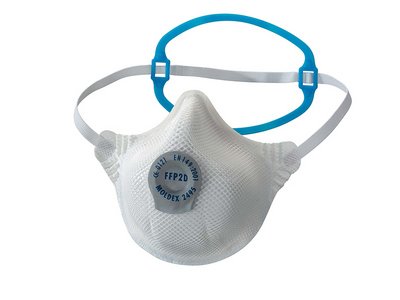 Moldex Smart Solo FFP2 NR D Valved Mask (Pack of 20) (4019444005485) MOL2495