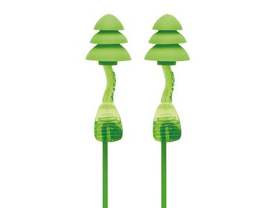 Moldex Corded Reusable Twisters® Trio Earplugs SNR 33 dB (4019444009575) MOL6451