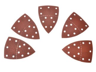 Metabo Assorted Sanding Sheets Suitable for Wood FMS200 (Pack 10) (4007430157584) MPT625610