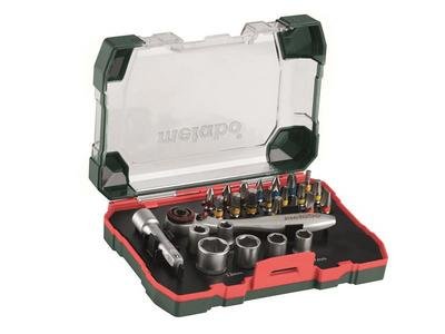 Metabo Bit Set, 26 Piece (4007430240194) MPT626701
