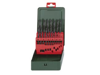 Metabo HSS-R Drill Bit Set of 19 1-10mm (4007430175816) MPT627151