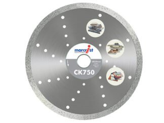 Marcrist CK750 Diamond Blade Smooth Tile Cut 230 x 30mm Machine (5036197033762) MRCC750230