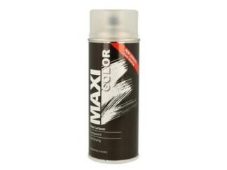 Maxicolor MaxiColor Spray Matt Clear Lacquer 400ml (8711347208883) MXCMX0006 *Restrictions - See Description*