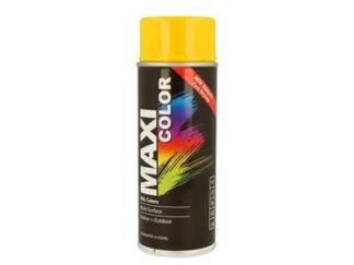 Maxicolor MaxiColor Spray Gloss Rape Yellow RAL1021 400ml (8711347208326) MXCMX1021 *Restrictions - See Description*