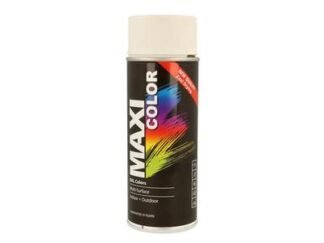 Maxicolor MaxiColor Spray Matt White RAL9010 400ml (8711347208708) MXCMX9010M *Restrictions - See Description*