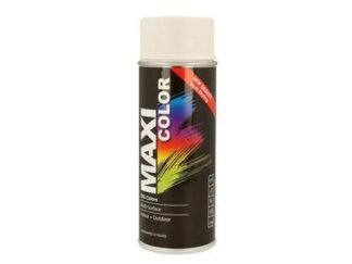 Maxicolor MaxiColor Spray Satin Brilliant White RAL9016 400ml (8711347254118) MXCMX9016 *Restrictions - See Description*