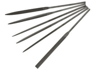 Crescent Nicholson Red Wallet Needle Mini File Set 6 Piece 42030 (037103187956) NICMFSET