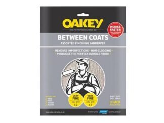 Oakey Between Coats Finishing Sandpaper 230 x 280mm Assorted (3) (3157629665343) OAK58625