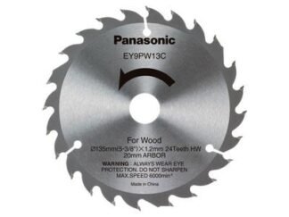 Panasonic EY9PW13C32 Wood Cutting TCT Blade 135 x 20mm x 24T (5025232775576) PAN9PW13C32