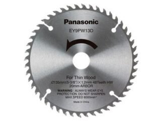 Panasonic EY9PW13D32 Wood Cutting TCT Blade 135 x 20mm x 48T (5025232775583) PAN9PW13D32