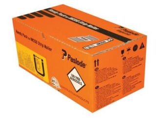 Paslode 2.8 x 51mm 350 Ring Nails Stainless Steel Finish Box of 1100 + 1 Fuel Cell (5701291412613) PAS141261
