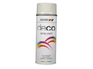 Plastikote Deco Spray Paint High Gloss RAL 7035 Light Grey 400ml (8711347016938) PKT01693