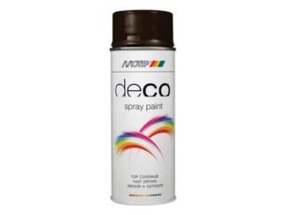 Plastikote Deco Spray Paint High Gloss RAL 8017 Chocolate Brown 400ml (8711347016945) PKT01694