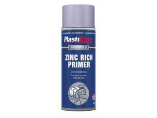 Plastikote Zinc Primer Spray 400ml (0071915178436) PKT10599