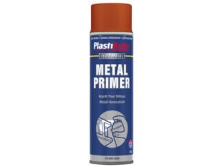 Plastikote Metal Primer Spray Red Oxide 400ml (0071915178443) PKT10600