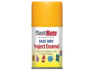 Plastikote Fast Dry Enamel Sunshine Yellow 100ml (0071915140969) PKT107S