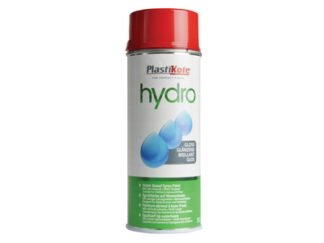 Plastikote Hydro Spray Paint Deep Red Gloss 350ml (5055018130572) PKT111011