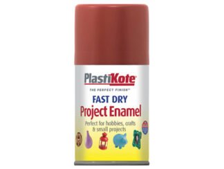 Plastikote Fast Dry Enamel Nut Brown 100ml (0071915141010) PKT112S