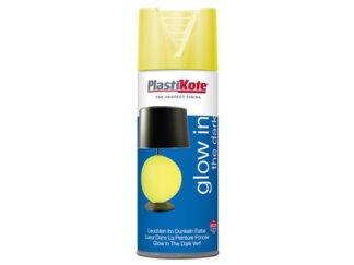 Plastikote Glow in the Dark Spray Paint 400ml (5055018134310) PKT117002