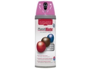 Plastikote Twist & Spray Gloss Pink Burst 400ml (5055018109653) PKT21113