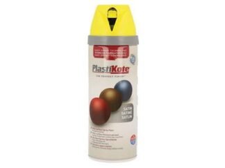Plastikote Twist & Spray Satin Lime Green 400ml (8711347254606) PKT22125