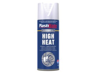Plastikote High Heat Paint Black 400ml (0071915841460) PKT2301