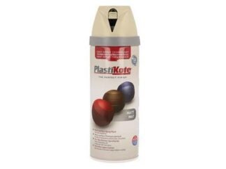 Plastikote Twist & Spray Matt French Grey 400ml (8711347254545) PKT23114