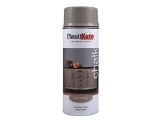 Plastikote Chalk Finish Spray Dark Hessian 400ml (8711347252541) PKT27102