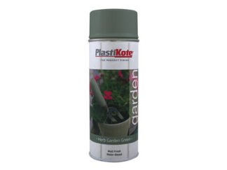 Plastikote Garden Colours Spray Paint Herb Garden Green 400ml (8711347253197) PKT27202