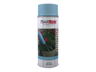 Plastikote Garden Colours Spray Paint Light Blue 400ml (8711347253227) PKT27205