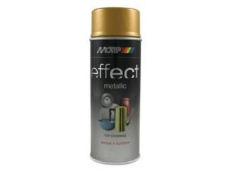 Plastikote Deco Effect Metallic Spray Paint Gold 400ml (8711347216567) PKT302505