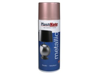 Plastikote Metallic Spray Rose Gold 400ml (8711347250028) PKT4405