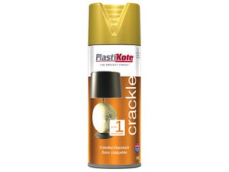 Plastikote Crackle Touch Spray Gold Base Coat 400ml (0071915188992) PKT482