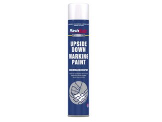 Plastikote Upside Down Marking Paint White 750ml (0071915164897) PKT6001
