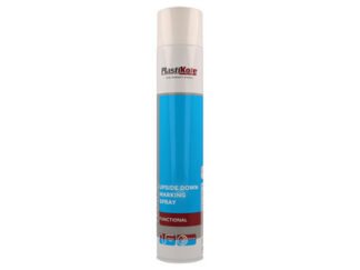 Plastikote Trade Upside Down Marking Spray Paint White 750ml (8711347255696) PKT71031
