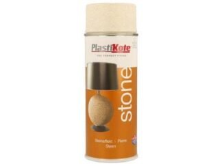 Plastikote Stone Touch Spray Alabaster 400ml (0071915177651) PKT9439