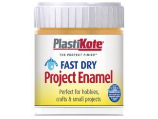 Plastikote Fast Dry Enamel Paint B11 Bottle Sunshine Yellow 59ml (5055018107239) PKTB11W