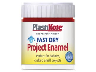 Plastikote Fast Dry Enamel Paint B25 Bottle Metallic Red 59ml (5055018107338) PKTB25W