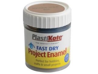Plastikote Fast Dry Enamel Paint B34 Bottle Antique Gold 59ml (5055018107390) PKTB34W