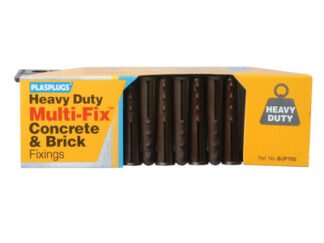 Plasplugs BJP735 Heavy-Duty Fixings (60) (5010047107353) PLABJP735