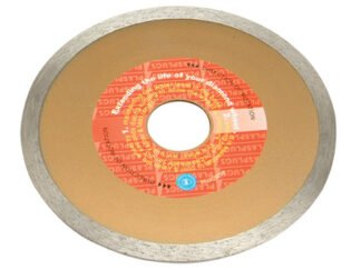 Plasplugs High Glaze Diamond Wheel 110mm (5010047401116) PLAHGDW110