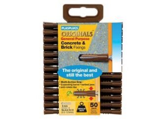 Plasplugs SGP550 Originals™ General-Purpose Fixings (Pack 50) (5010047125500) PLASGP550