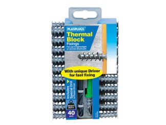 Plasplugs Thermal Block Fixings (40) (5010047125586) PLASSCP558