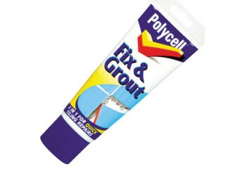 Polycell Fix & Grout Tube 330g (5010567274016) PLCFNG330GS