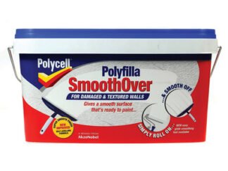 Polycell SmoothOver Damaged / Textured Walls 5 litre (5010212572627) PLCSODTW5L
